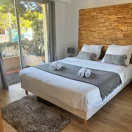 Elegant T3 Avec Jardin Privatif A 5 Min Des Plages * אנטיב